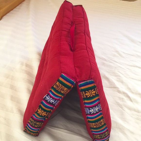 4.99 Ship MAROON Yoga Meditation Cushion NEW - Picture 4 of 15